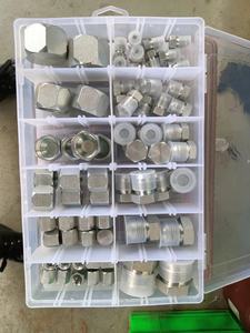 מותאם אישית ברזל bsp orfs jic כובע נקבה ותקע ערכת מתאם הידראולי ערכות כמוסות הידראוליות פקקים הידראוליים צינורות - Product Image 5