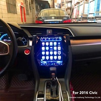 Radio Estéreo Android para Auto con GPS y Mirror Link para Honda Odyssey, Fit, Civic, City, CRV, Stepwgn, Jazz, Freed, BRV, Vezel