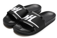 Claquettes personnalisées L&J Shoe avec logo, claquettes en caoutchouc imprimées en 3D, claquettes personnalisées pour hommes, sandales
