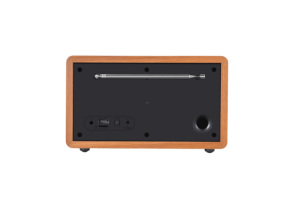 Đài Phát Thanh Kỹ Thuật Số DAB/DAB + FM Retro Đồng Hồ Báo Thức Bằng Gỗ Radio Có Hẹn Giờ Ngủ - Product Image 3