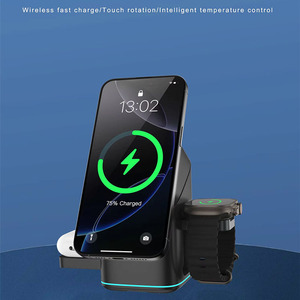 Base de <span class=keywords><strong>Carga</strong></span> Inalámbrica Magnética 3 en 1 con Rotación Automática Qi2 para <span class=keywords><strong>iPhone</strong></span> 16/15/14/13/12, Samsung, Xiaomi, Huawei, <span class=keywords><strong>Carga</strong></span> Rápida - Product Image 5