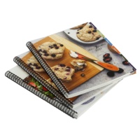 Spirale Doodle personnalisé cuisinier catalogue livre impression avec onglet