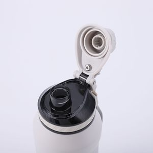 316 Stainless Steel Insulated Water Flask 550ml 750ml Portable Wrist Strap Design for Camping Hiking and <b>Cycling</b> - Product Image 3