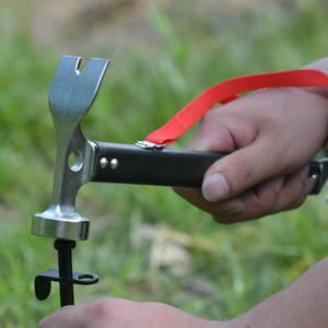 Martillo Multifuncional de Aluminio para Exteriores, Ligero y Portátil, Herramienta de Supervivencia para Camping y Senderismo, Tamaños Grande y Pequeño - Product Image 1