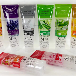 Exfoliante orgánico natural para blanquear la <span class=keywords><strong>piel</strong></span>, <span class=keywords><strong>Gel</strong></span> para pelar la <span class=keywords><strong>cara</strong></span> corporal con Rosa, Aloe, limón, <span class=keywords><strong>limpiador</strong></span> antiacné, removedor de callos, suministro OEM - Product Image 1