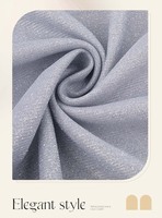 Tissu en maille de soie brossée fluorescente avec fils d'or et d'argent, tissu composite tricoté pour robe