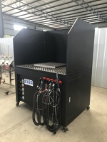 Équipement de pulvérisation en acier au carbone de qualité supérieure, référence LYH-CPSM128-2, avec pulvérisation nano-chrome et table de pulvérisation
