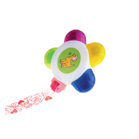 Tampons de poche à encre multi enfants 5 couleurs fleur auto-encreur