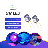 Torche UV à LED 365nm, puce LED UV, pour polymérisation dentaire, inspection criminelle, diodes LED UVA SMD3535