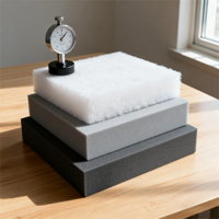 Panneau en mousse EVA noir et blanc de 2 mm, haute densité, écologique et personnalisé, pour l'emballage de protection et le revêtement