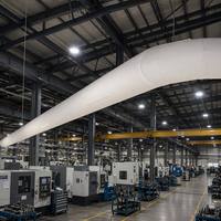 Système de ventilation industriel pour salle blanche et atelier, avec conduite textile ignifuge sans fuites pour CVC