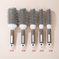 Brosse à cheveux en dentelle, peigne démêlant, brosse à cheveux humide, Logo personnalisé, poils de sanglier, peigne de soins de santé pour Salon, brosse démêlante pour cheveux