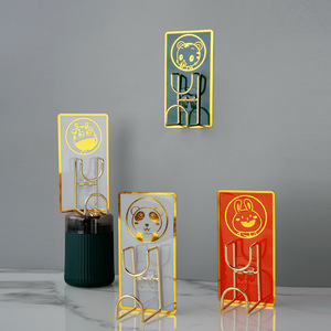 Wall Mounted Basin Rack Rectangle Punch Free Polished Finish For Bathroom <b>Kitchen</b> <b>Storage</b> - Product Image 2