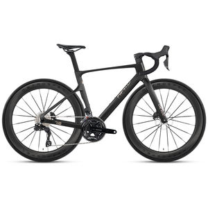Roue de vélo de <span class=keywords><strong>route</strong></span> en carbone pleine fibre R18 R7170-24S, grande, avec rayons et jante en carbone, configuration haut de gamme, adaptée aux adultes - Product Image 3