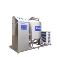 Pasteurisateur et réservoir de refroidissement pour la fermentation du lait et du yaourt en acier inoxydable, 100L-500L, machine de pasteurisation du lait