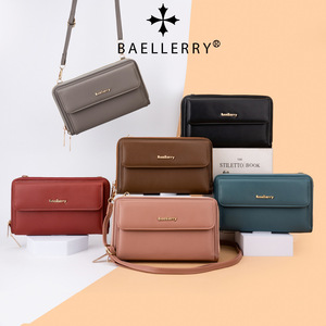 กระเป๋าสะพายข้างผู้หญิง Baellerry ทรงสี่เหลี่ยมแนวนอน กระเป๋าสะพายไหล่แบบมีซิป กระเป๋าใส่โทรศัพท์แบบหน้าจอสัมผัส เหมาะสำหรับการแต่งกายในชีวิตประจำวัน - Product Image 4