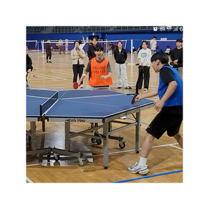 Fornitura di fabbrica pesante pieghevole a basso costo per allenamento tavolo da ping pong [HEXA TRIO] esagonale tavolo da ping pong - Product Image 5