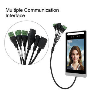 Système de pointage d'heure et de présence par reconnaissance faciale et de la veine palmaire Android 8 pouces avec APK pour école et cuisine - Product Image 5