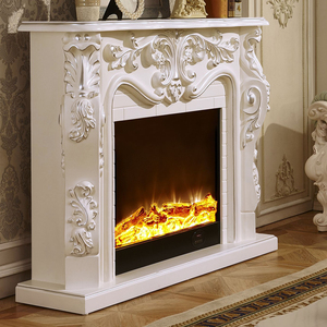 सिमुलेशन लौ के नेतृत्व में सजावटी फायरप्लेस रिमोट कंट्रोल इलेक्ट्रिक फायरप्लेस सम्मिलित है - Product Image 2