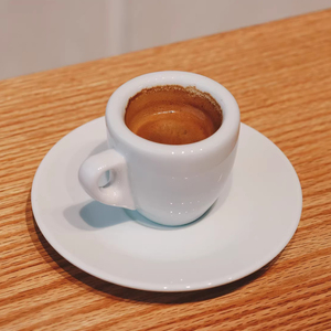 Tasses à café miniatures en céramique blanche avec logo personnalisé, ensemble tasse et soucoupe à expresso épaissies de 9 mm - Product Image 5