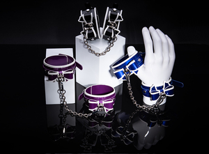 Jouets Bdsm de haute qualité en cuir Bondage menottes <span class=keywords><strong>esclave</strong></span> Bdsm poignets pour mains et <span class=keywords><strong>pieds</strong></span> - Product Image 6