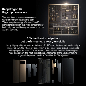 Xiaomi-teléfono inteligente MIX Fold 2, Original, cámara de 50MP, 12GB de Ram, pantalla interna de 8,02 pulgadas, pantalla exterior de 6,56 pulgadas, teléfono plegable 5G - Product Image 5