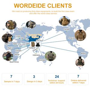 ROOT THREEカスタムロゴクイックリリース500Dナイロントレーニング保護戦術機器<span class=keywords><strong>MOLLE</strong></span>モジュラープレートキャリア戦術ベスト - Product Image 6