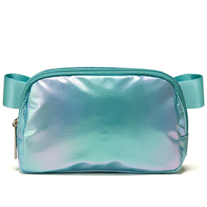 Elegante Bolso Bandolera Iridiscente Ligero de Poliéster con Correa Ajustable y Lazo Elástico para Artículos Esenciales Diarios - Product Image 1