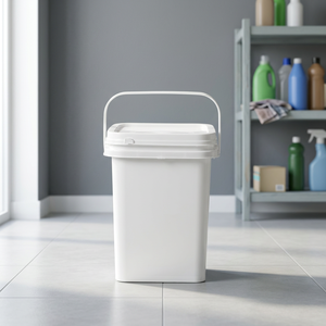 Conteneur en plastique carré de 2 L, conteneur de stockage de qualité alimentaire, boîte d'emballage carrée durable pour la cuisine et la maison - Product Image 2