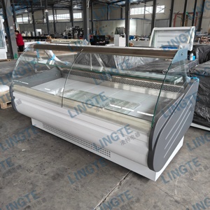 Tùy chỉnh sang trọng thương mại hiển thị trường hợp và tủ lạnh cho nấu chín thịt bò và thịt lợn. - Product Image 3