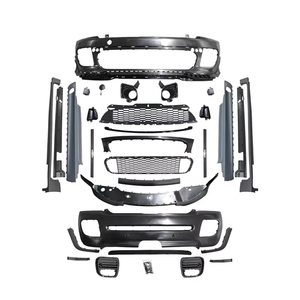 Kit carrosserie en PP pour <span class=keywords><strong>MINI</strong></span> R56 2007-2013, transformation modèle <span class=keywords><strong>JCW</strong></span>, comprenant pare-chocs avant et arrière, calandre et jupes latérales - Product Image 1