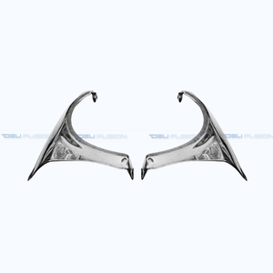 Pour Mitsubishi Lancer EVO 5 6 CP9A 1998-1999, garde-boue avant en fibre de carbone, pièces de carrosserie automobile - Product Image 3
