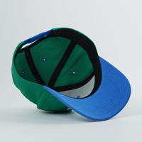 Hoge kwaliteit op maat gemaakte 5-panel baseballcap met volledige 3D-borduring, verstelbare maat, gemaakt van katoen en polyester voor heren