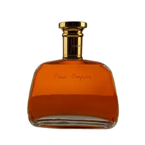 Bottiglia di vetro di Brandy Premium di lusso all'ingrosso whisky Vodka XO bottiglia di vetro di whisky vuota