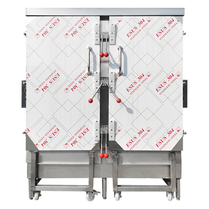 QDMECH - Cuiseur vapeur commercial en acier inoxydable de qualité alimentaire pour riz, pains vapeur et plats - <span class=keywords><strong>Armoire</strong></span> vapeur - Product Image 4