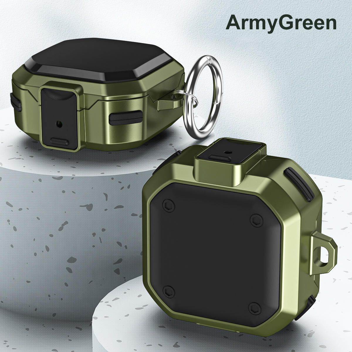 สีเขียวทหาร