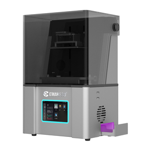 เครื่องพิมพ์ทันตกรรม3D ขนาดเล็กความเร็ว6.8นิ้ว9K เครื่องเรซินสภาพใหม่สำหรับการขึ้นรูปอย่างรวดเร็วในห้องปฏิบัติการทันตกรรมคลินิก