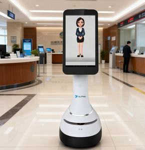 Robot de service de réception Jupiter AI pour la banque | Guide intelligent et robot d'assistance à la clientè<span class=keywords><strong>le</strong></span> avec écran tactile - Product Image 1