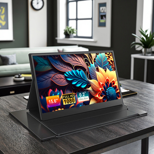 Moniteur tactile capacitif à une cellule FHD de 15.6 pouces Extendeur d'écran d'ordinateur portable Moniteur portable double écran 1080p pour les entreprises - Product Image 1