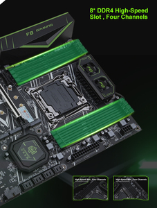 HUANANZHI X99 F8 LGA 2011-3 Placa base Intel Compatible con Xeon E5 Series DDR4 Memoria USB3.0 SATA 64 <span class=keywords><strong>GB</strong></span> Capacidad máxima de <span class=keywords><strong>RAM</strong></span> - Product Image 4