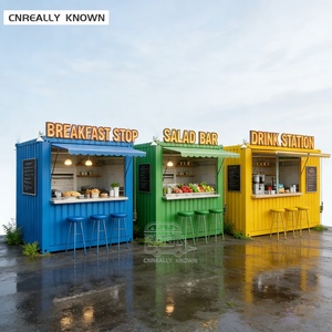 Bar en conteneur avec porte en acier, café-bar en conteneur de 20 pieds, design de restaurant et bar en conteneur - Product Image 2