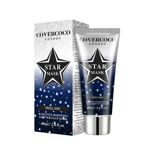 Covercoco Natural hidratante cuidado de la cara estrella Peel Off brillo Facial máscara de estrellas - Product Image 3