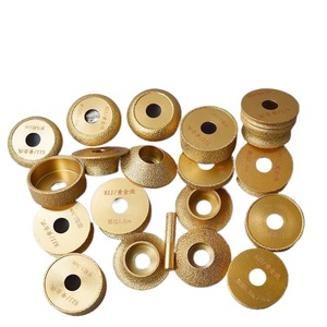 Vakum kaynaklı elmas mermer granit taş kenar el profil tekerleği elmas taşlama tekerleği boğa burun 20mm boğa burun aşındırıcı - Product Image 2