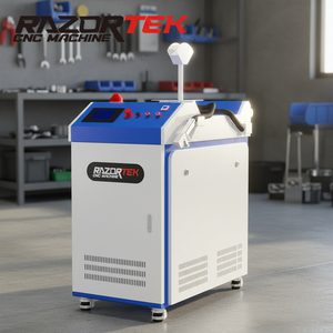 Machine de nettoyage et de décapage au laser à fibre Raycus CE portable 1500W 2000W pour l'élimination de la peinture, du revêtement métallique et de la <span class=keywords><strong>rouille</strong></span> - Product Image 1