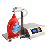 Machine de remplissage automatique de liquides visqueux, shampoing, détergent, savon liquide, huile, vente chaude