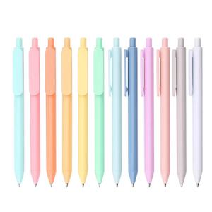 Le stylo à bille en plastique couleur Macron personnalisé CCH convient à une utilisation en publicité d'entreprise et comme cadeaux promotionnels. - Product Image 6