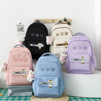Mochilas Escolares Unisex Marksman Fashion, Bolsillos Laterales Ajustables, Gran Capacidad, Mochila de Viaje, Mochila para Estudiantes
