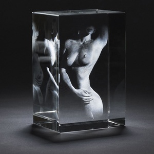 Verre gravé en 3D pour femmes nues, décoration en cristal, pour collection artistique, Offre Spéciale - Product Image 2