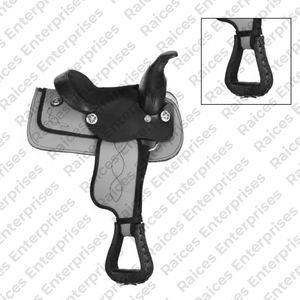 Selle de course d'équipement équestre dernière mode fabriquée en cuir Meilleur vendeur Dressage anglais Selle équestre d'équitation - Product Image 5