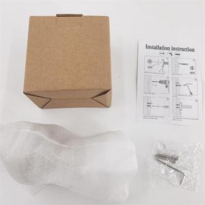 Gancho doble de pared vintage de latón dorado antiguo de alta resistencia para batas, bufandas, bolsos, sombreros, llaves y toallas - Product Image 5